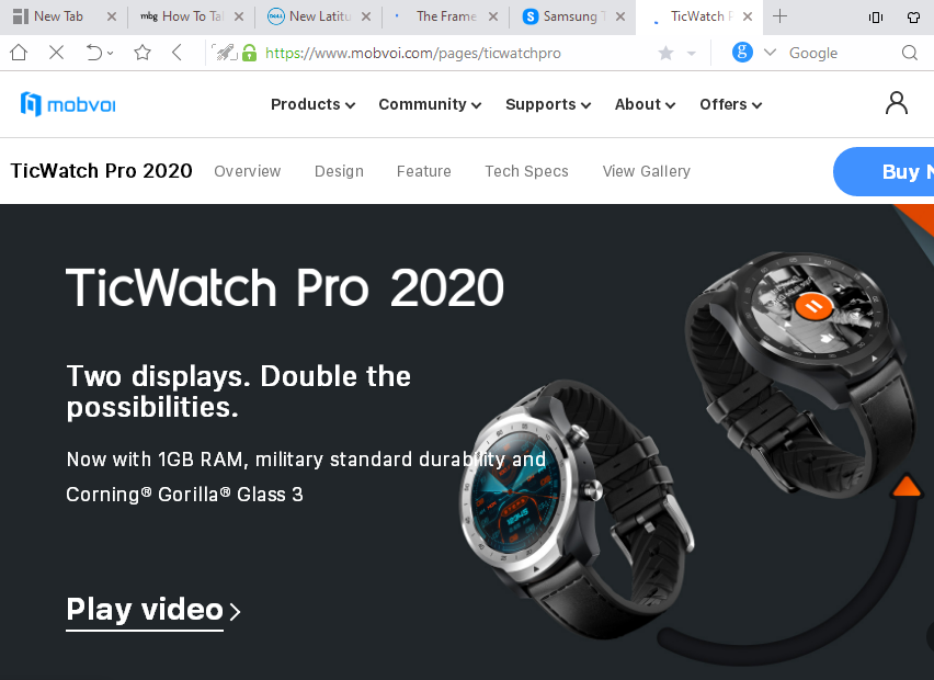 TicWatch Pro 2020 review