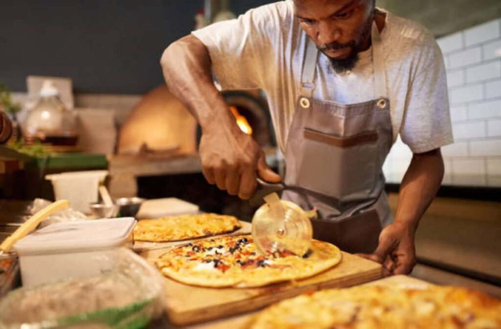 A Scooter-Style Pizza Cutter From Fred Flare