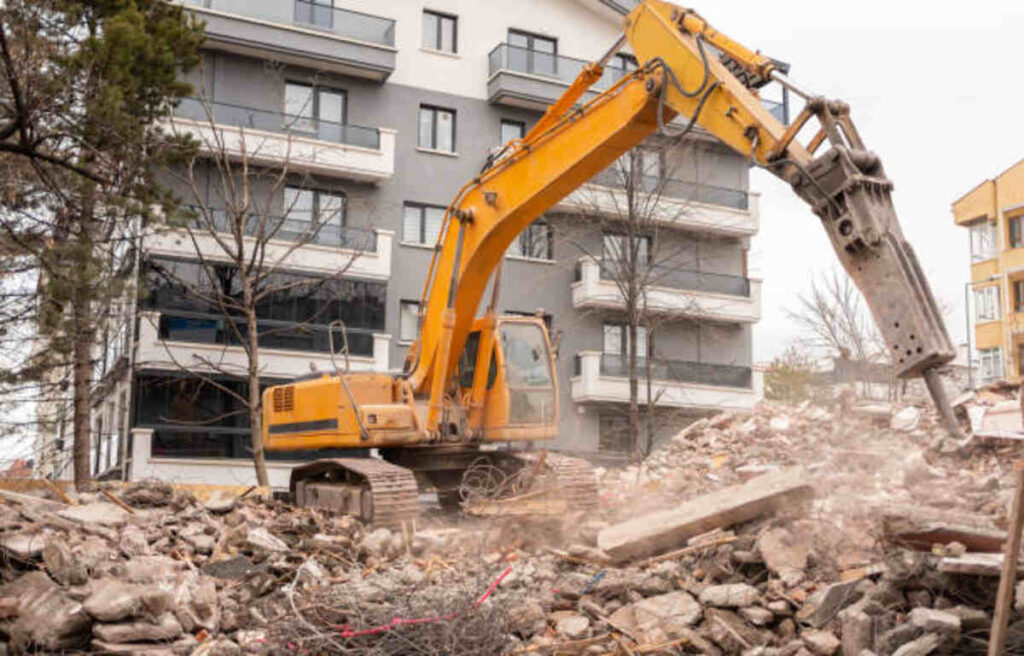 Main Street Demolition of Arlington