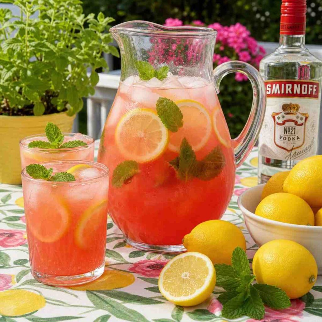 Creative Vodka Mixes for Summer Parties 3 cocktail recipes vodka based
